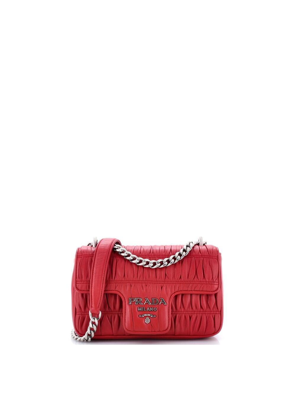 Prada Chain Flap Shoulder Bag Nappa #364273P10B